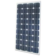 EURSOLAR 100 Wp, Modullo fotovoltaico monocristallino, 36 celle, 12V, Garanzia di 3 anni