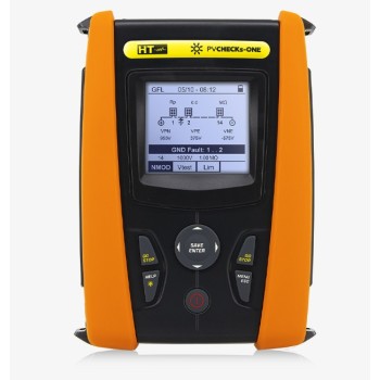 PVCHECKS-ONE, Strumento verifiche di sicurezza elettrica su impianti fotovoltaici fino a 1000V / 30A