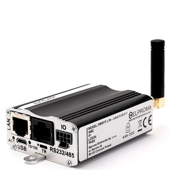Router RBMTX-LITE 4G, Ethernet, RS232, RS458, doppia SIM, 5 anni di garanzia